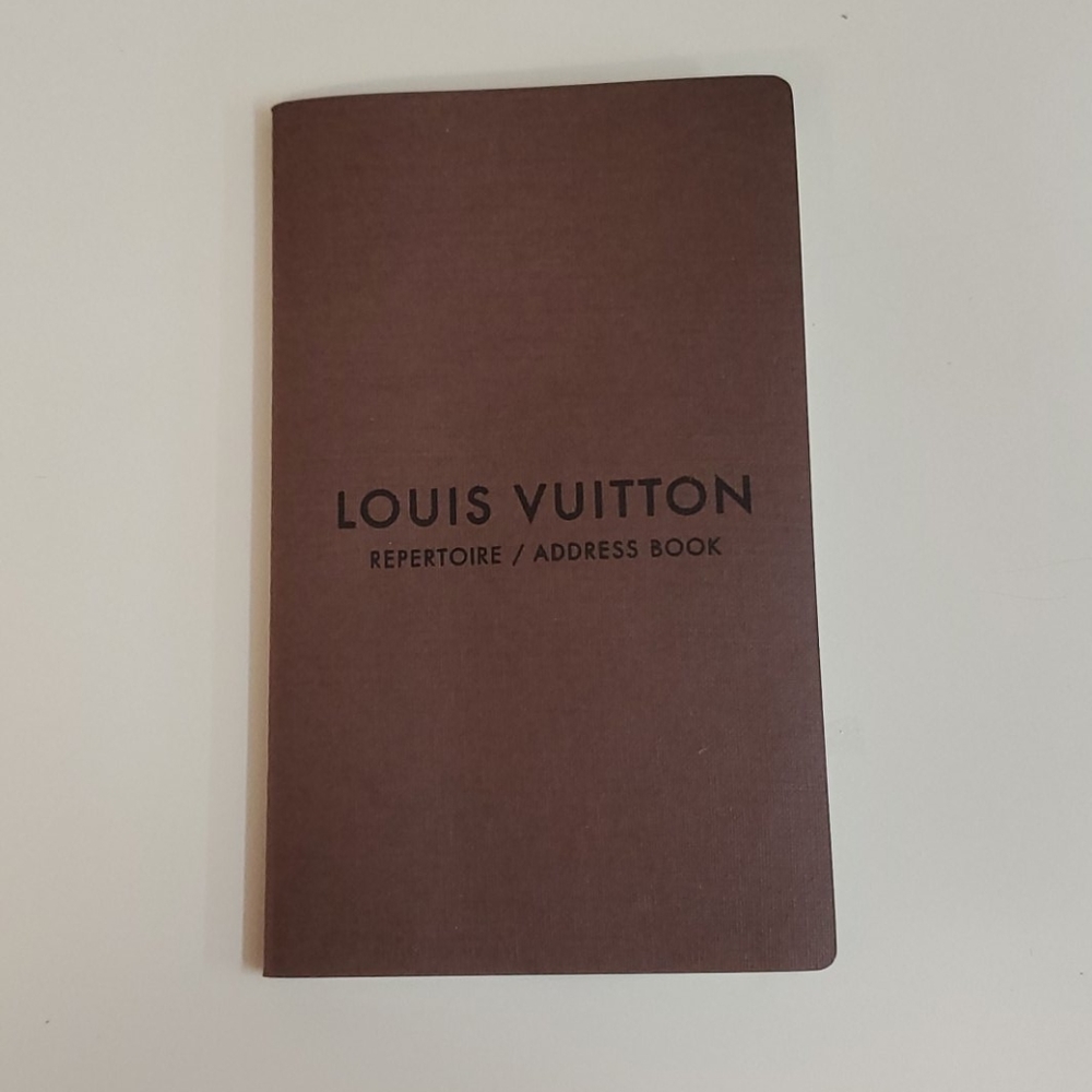 LOUIS VUITTON REFILL ADDRESS BOOK